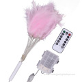 Lamp Feathers Party Decoration Fluffy Feathers Fairy Copper